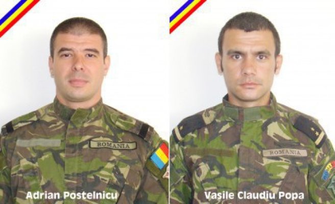 Adrian Postelnicu, unul din militarii morţi în Afganistan, a fost plâns de întreaga comună